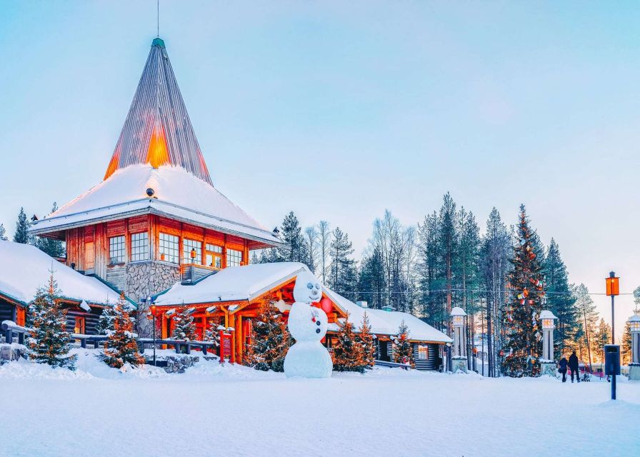 Rovaniemi: Santa Claus Village Visit with Hotel Pickup - Crossing the Arctic Circle line