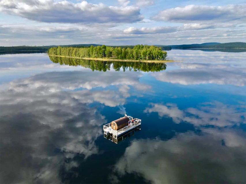 Rovaniemi: Sauna Boat Scenic Lake Cruise - Pickup from Rovaniemi and the ride to the lake