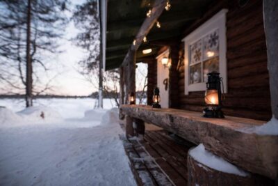 Sauna & Ice Swimming Tour with Dinner and Aurora