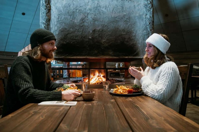 Rovaniemi: Snow Sauna Experience, Jacuzzi and Dinner in Kota - Finishing at the Sky Bar