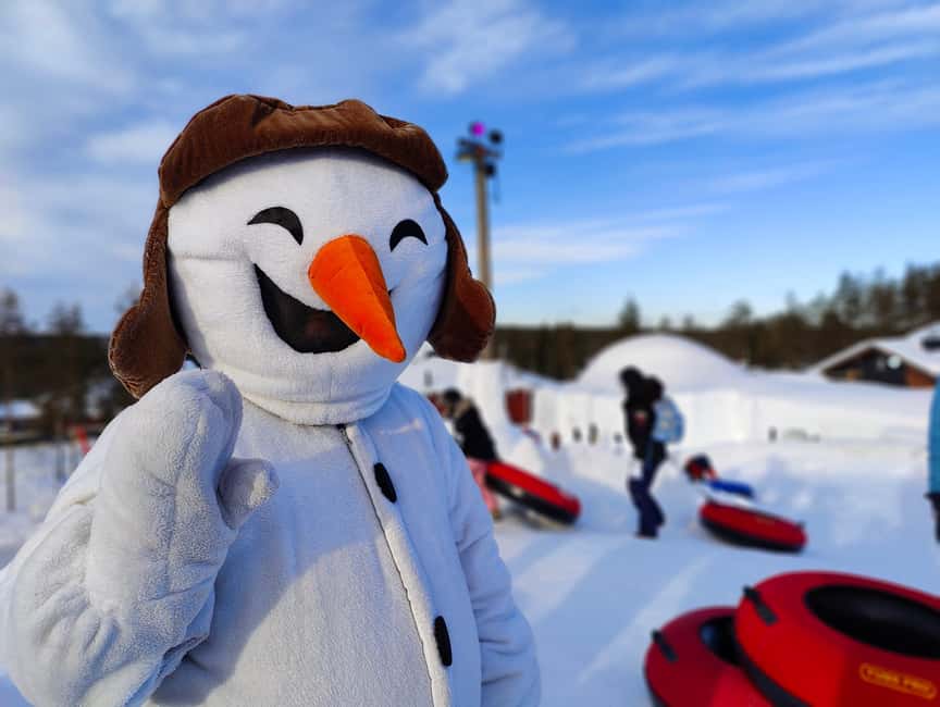 Rovaniemi: Snowman World Entrance Ticket - Ice skating on a rink made for short sessions