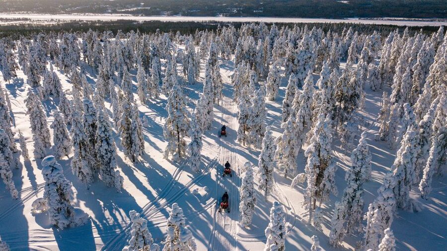 Rovaniemi: Snowmobile Adventure Tour for Adults Only - Guide care in very cold weather