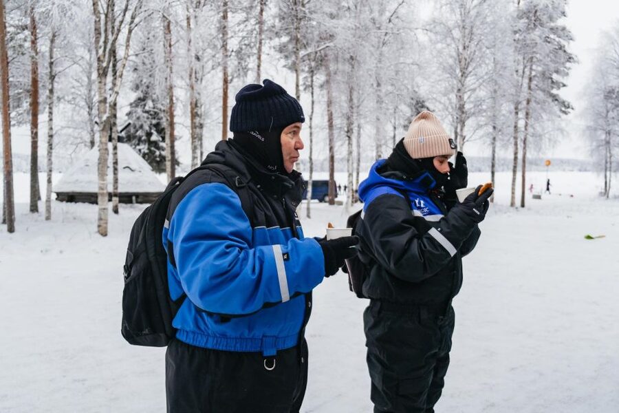 Rovaniemi: Snowmobile Safari, Reindeer & Husky Sleigh Ride - The one-hour snowmobile safari