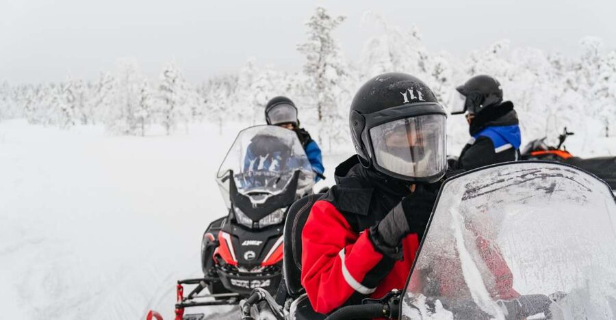 Rovaniemi: Snowmobile Safari, Reindeer & Husky Sleigh Ride - Languages, group pace, and practical limits