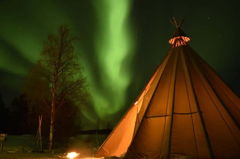 Rovaniemi: Snowtrain to Northern Lights Camp - A Heated Snowtrain Through Forests and Fields
