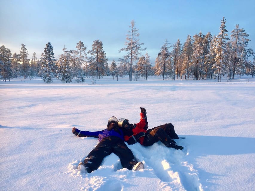 Rovaniemi: Taste of Wilderness Snowmobile Safari - From Pirkkakatu 2 to the Arctic wilderness
