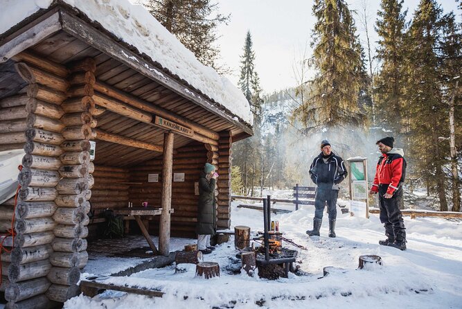 Rovaniemi - Visit to The Frozen Waterfalls of Korouoma - The 9:00 a.m. pickup and drive to Posio