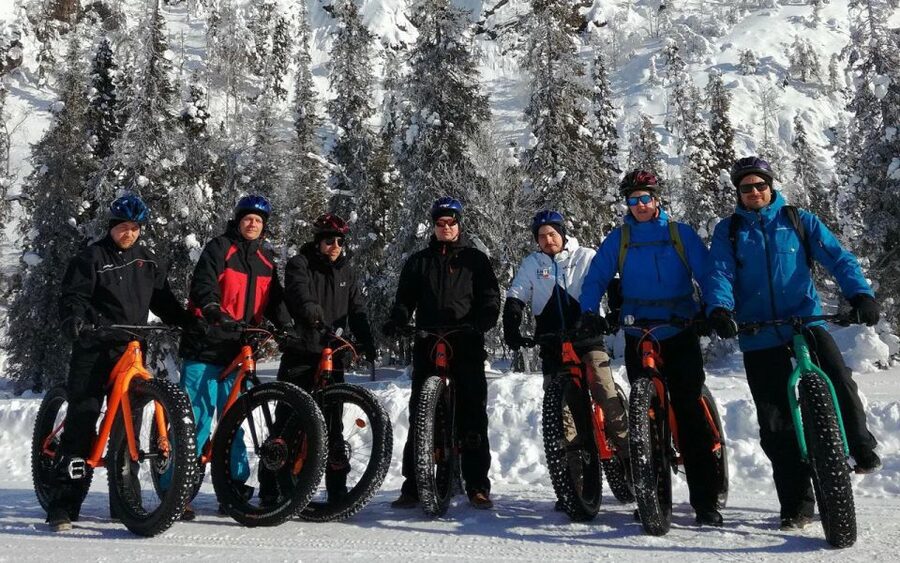 Ruka: Guided fatbike safari - Into Ruka’s silent winter forest