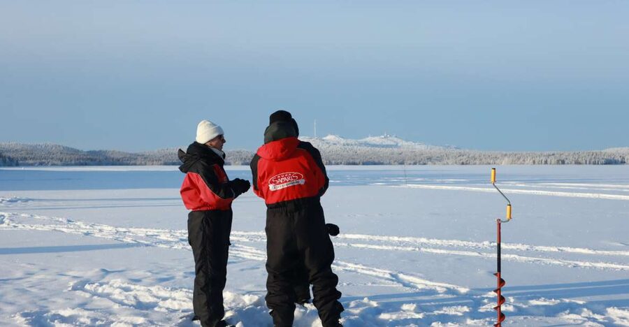 Ruka: Ice fishing trip - Why ice fishing fits a Ruka winter trip