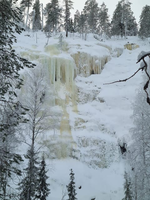 Ruka: Korouoma Canyon Finland - Korouma Waterfalls - Alfredo and Tuulia bring two kinds of guidance