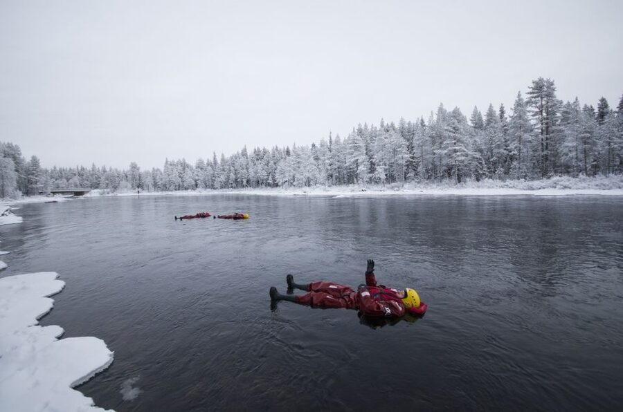 Ruka: River Floating - The 45-minute safety briefing sets the tone