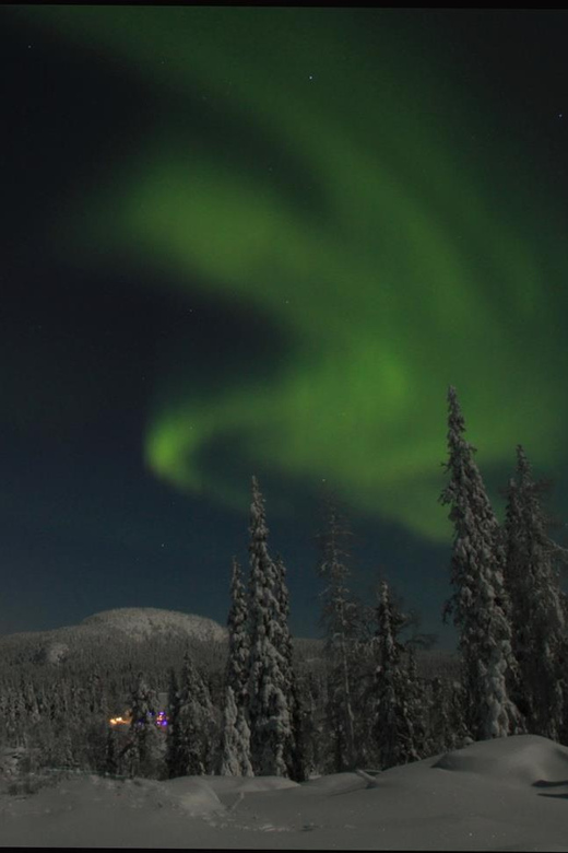 Ruka: Searching for the northern lights with snowshoes - What $102 buys you