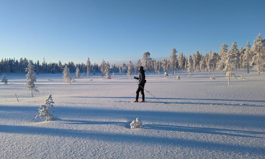 Saariselkä: Back-Country Skiing Guided Tour - Leaving the Marked Trails Near Saariselkä