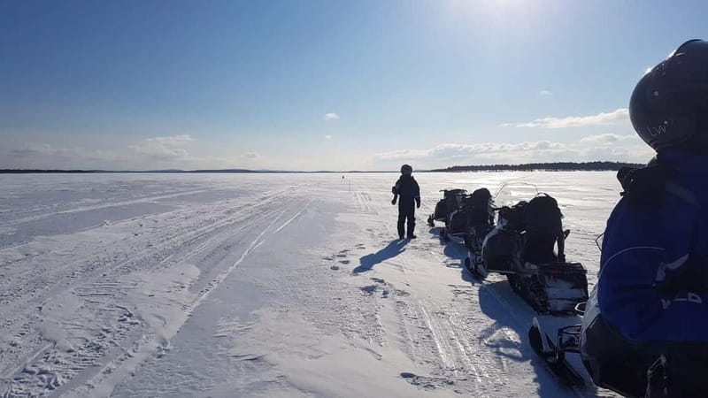 Saariselka: Snowmobile Safari on Tundra with BBQ - The fire hut and the so-called barbecue