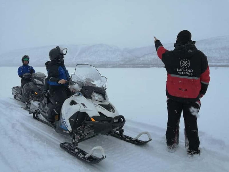 Saariselka: Snowmobile Safari on Tundra with BBQ - Getting dressed for minus 16 degrees