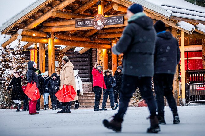 Santa Village Tour+Lapland Cuisine In Glass Igloo+Snow Scooters - A half-day tour with three very different moods