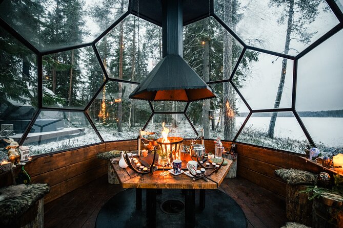 Santa Village Tour+Lapland Cuisine In Glass Igloo+Snow Scooters - Two hours at Santa Claus Village
