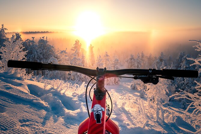Scenic electric fat bike group ride in Rovaniemi - Why this ride works so well in Rovaniemi