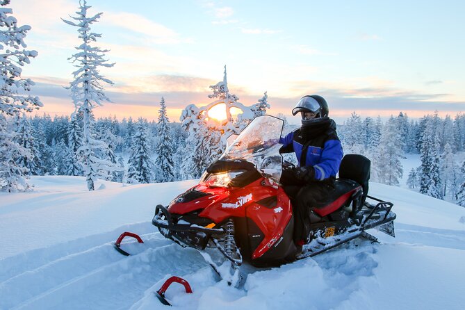Scenic Snowmobile Safari in Saariselkä - Key points at a glance