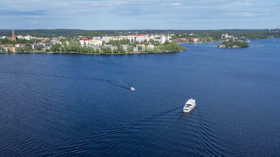 SIGHTSEEING CRUISE AROUND SAVONLINNA - Olavinlinna Castle From Its Best Angle