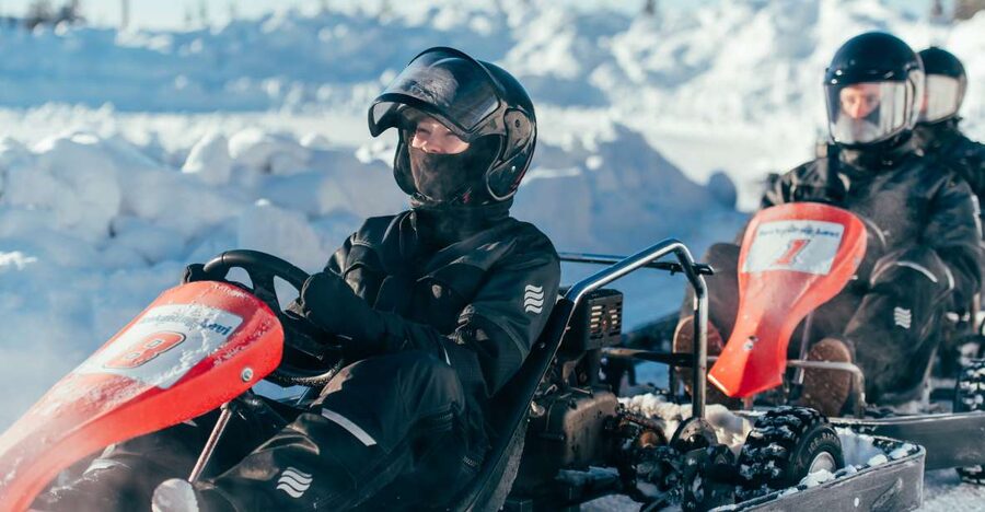 Sirkka: Levi Ice-Karting Experience with Optional Transfer - Session one: learning to slide