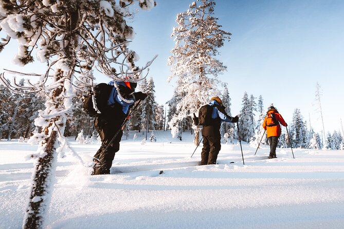 Ski Trekking Safari in Lapland - A Finnish Barbeque Beside the Fire