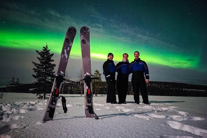 Ski Trekking under the Northern Lights - The Northern Lights search and the reality of weather