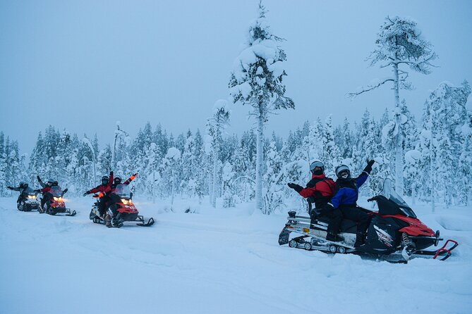 Small-Group Snowmobile Experience in Rovaniemi - Leaving Rovaniemi for the Parpalandia forest