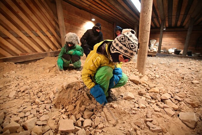 Small-group Wintertime Amethyst Mine Visit from Rovaniemi - Hearing the mine story before you start digging