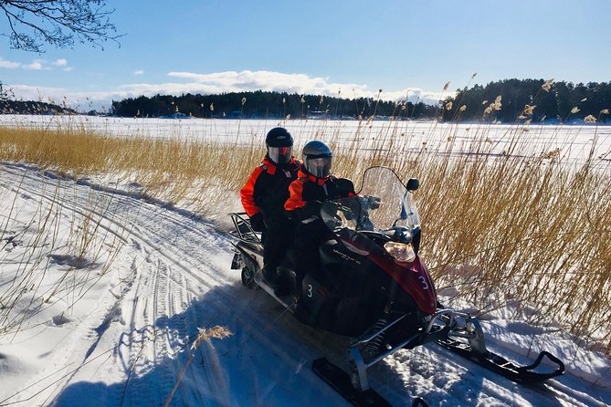 Snowmobile Safari in Helsinki Archipelago with Lunch - Who will enjoy this winter outing most