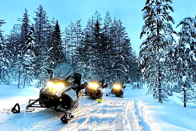 Snowmobile Safari to the Wilderness - Leaving Rovaniemi at 10:00 am