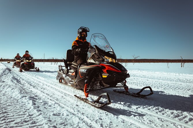 Snowmobile Safari with Ice Fishing and Outdoor Lunch in Levi - Learning the Snowmobile Basics Before You Set Off
