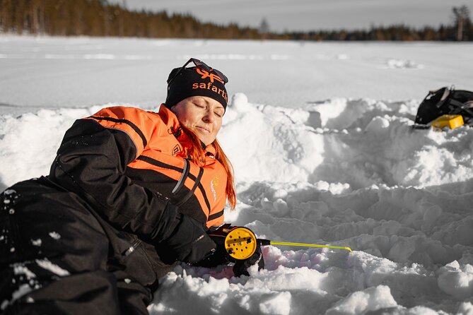 Snowmobile Safari with Ice Fishing and Outdoor Lunch in Levi - Returning by Snowmobile After Lunch