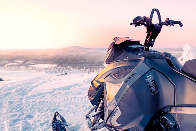 Snowmobile Tours in Rovaniemi Lapland - Riding through Lapland for the first time