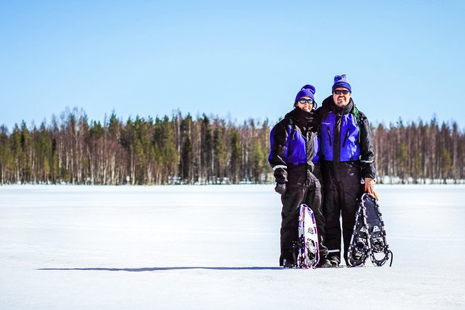 Snowshoe Trip in the Forest - The halfway barbecue break