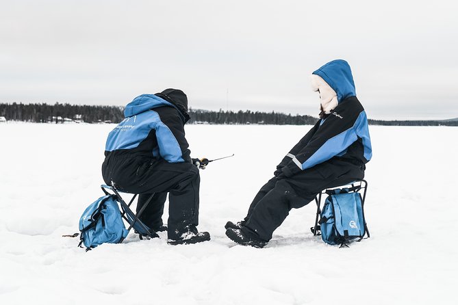 Snowshoeing and Ice Fishing Tour - Fire Making, Sausages, and Finnish Snacks