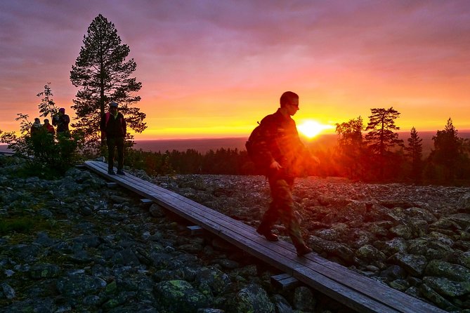 Sunset at the Arctic Circle - Finnish mythology around the fire