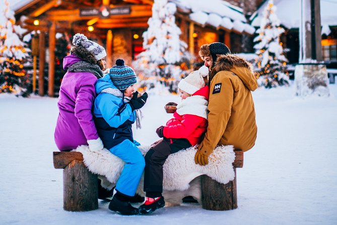Trip to Arctic Circle, Santa Claus Village and Santas Reindeer - Meeting Santa and seeing the reindeer