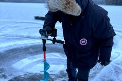 VIP Ice Fishing “ICEBREAKER” Lunch in Glass Igloo