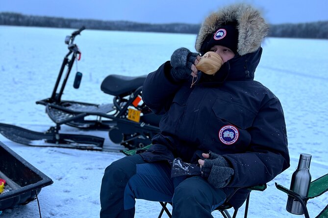 VIP Ice Fishing "ICEBREAKER" Lunch in Glass Igloo - Who should book this private Lapland outing?