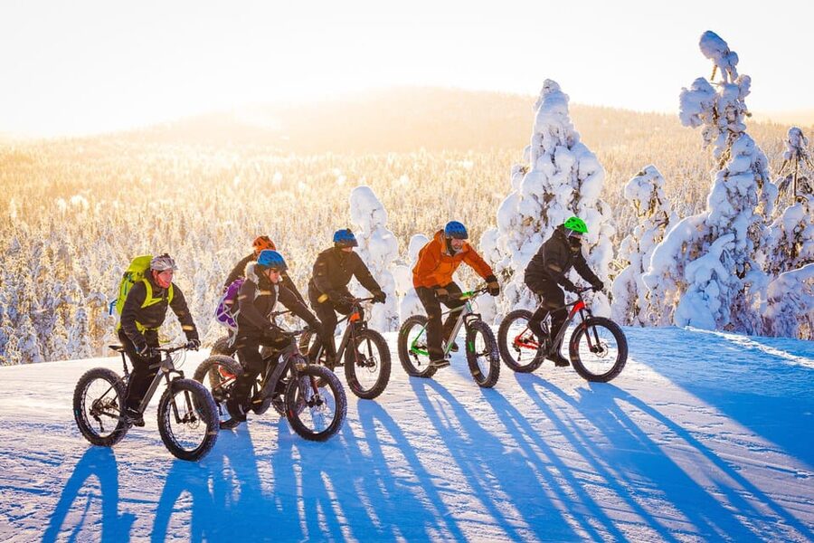 Winter Electric Fat bike Experience - Into the snowy forests of Lapland