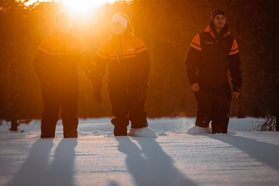 Ylläs: Forest Hike with Snowshoes - Key points of the Ylläs snowshoe walk