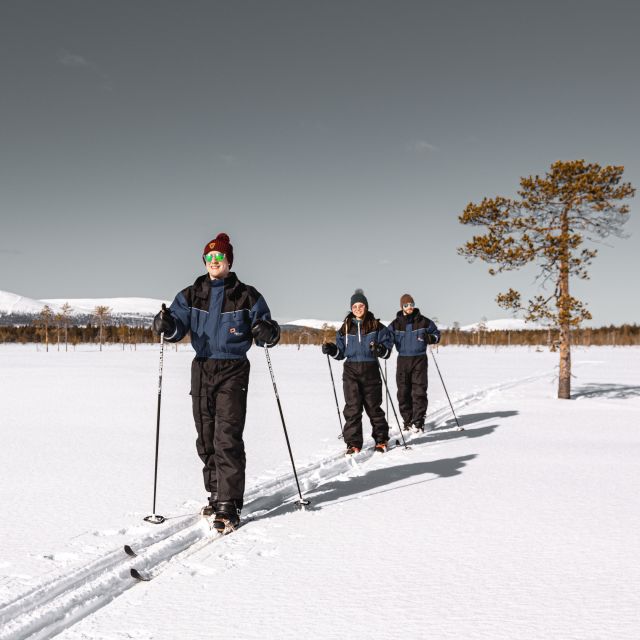 Ylläs: Guided Wilderness Ski Tour with Outdoor Lunch - Leaving the maintained tracks behind