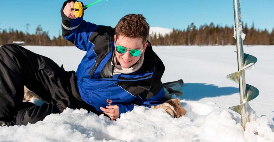 Ylläs: Snowmobile Adventure with Ice Fishing - Why this Ylläs outing feels different